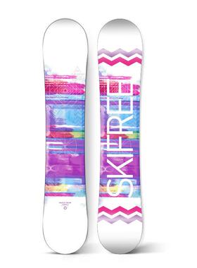 skifree炫彩成人单板滑雪板全能式滑雪板初学者专业雪具公园平花