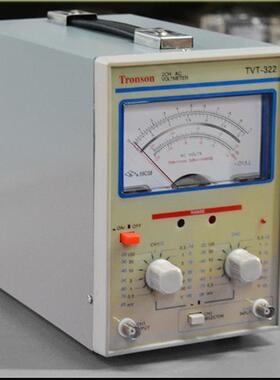 Tronson创信TVT-321交流毫伏表TVT-322双针双通道300UV-100V/1MHZ