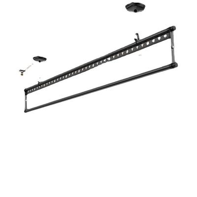 单杆晾衣架升降手摇器阳台单排晾衣杆单根式手动小晒衣架单杠东龙