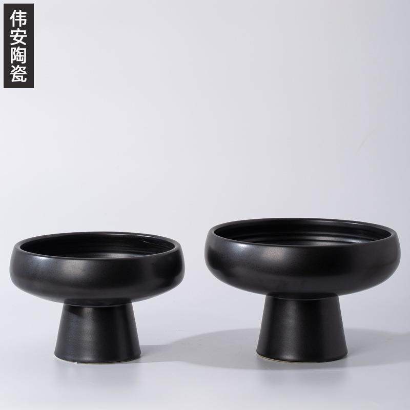 简约陶瓷桌面高脚托盘花盆微景观仿真松树盆栽家居前台装饰软装瓶,节庆用品/礼品,新娘配件,淘宝优惠券,粉丝福利购,淘宝优惠卷