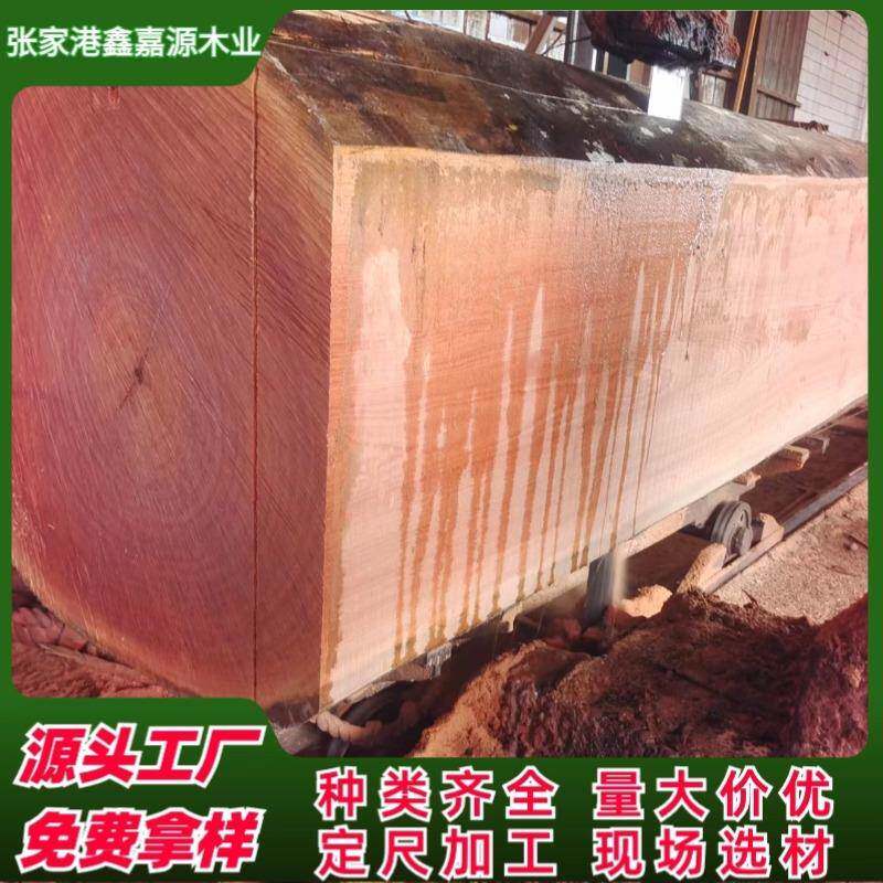 沙比利原木家具木料沙比利大板沙比利菜板料柱子料楼梯扶手料