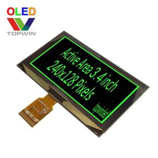 3.37寸3.4寸黄光绿光oled大屏QG 4028ASxxIG01黄色绿色OLE9M0081