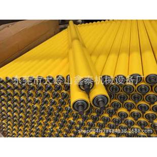 生产套胶滚筒无动力套胶滚筒滚筒套胶欢迎咨询订购