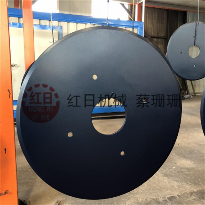 平盘耙片播种机开沟器波纹耙片起垄犁片65锰弹簧钢材质耙片