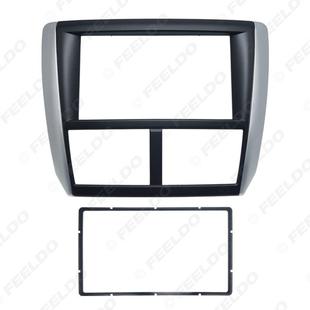 适用斯巴鲁森林人翼豹音响改装 框面板汽车DVD导航双锭2DIN筋膜