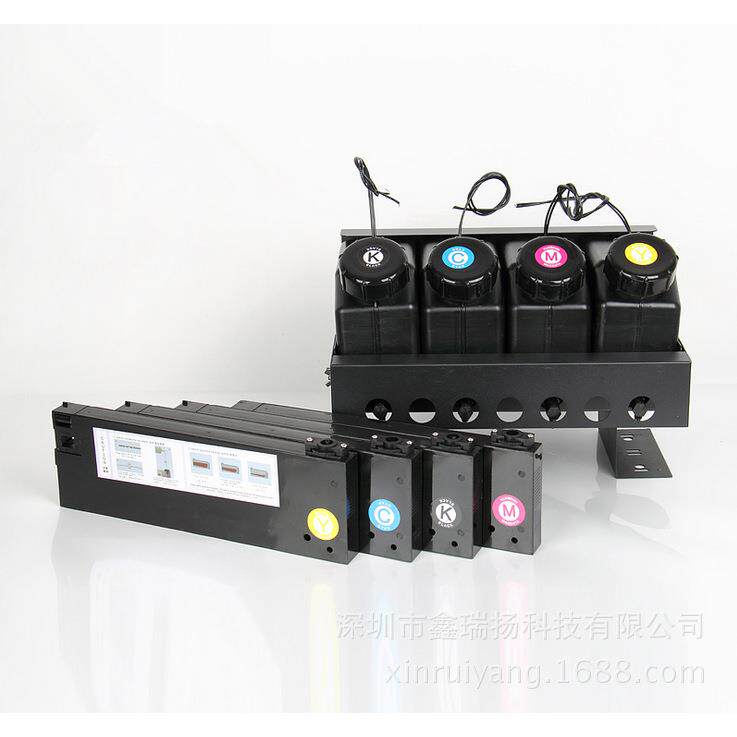 UV写真机连续供墨系统/黑色UV墨盒带报警器液位感应器
