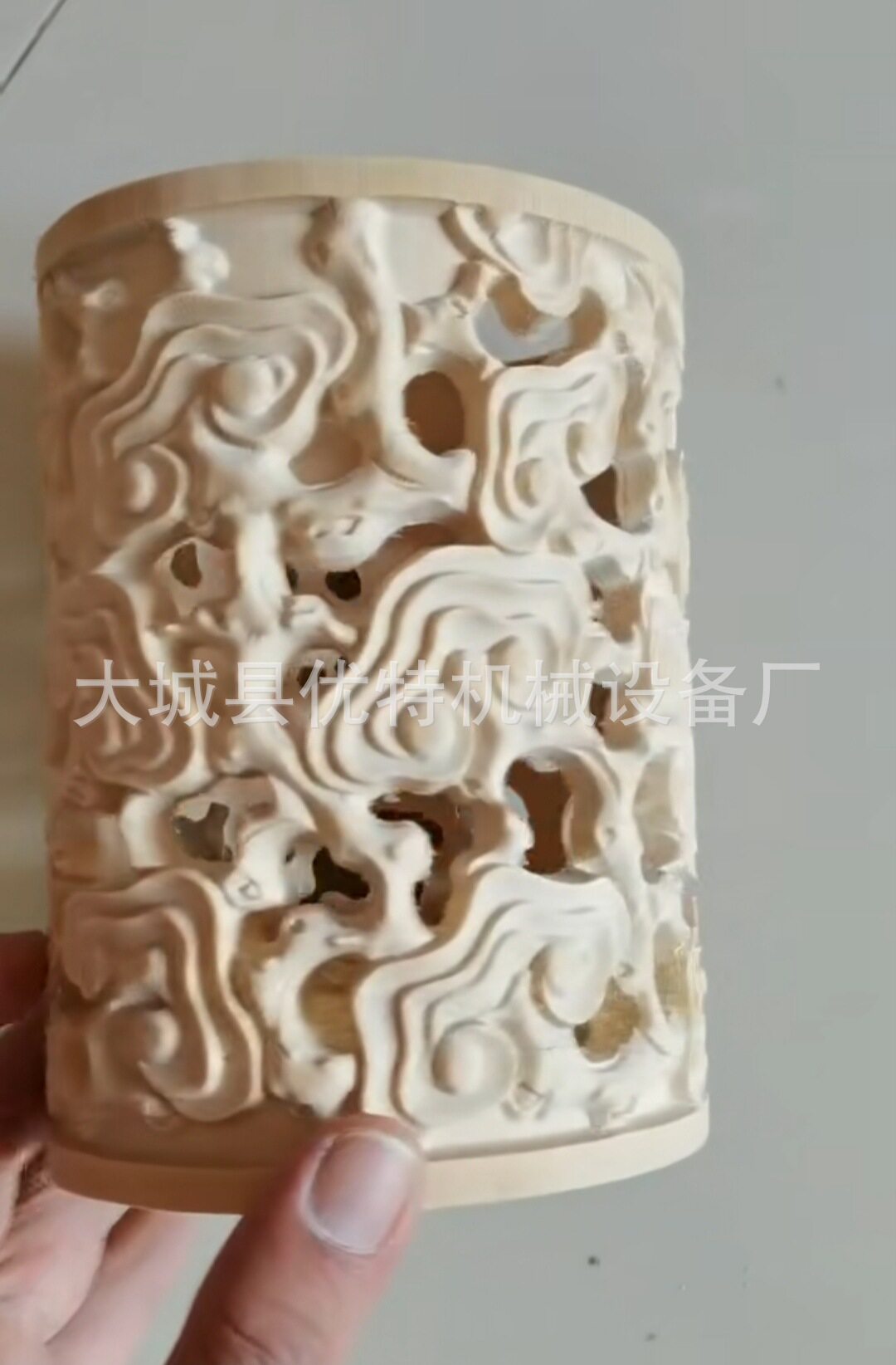 竹子笔筒数控雕刻机 圆柱立体铝制竹筒灯雕刻机全自动数控打孔机