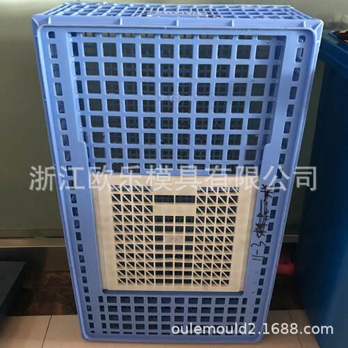 生产加工鸡笼周转箱模具黄岩鸡用运输筐模具注塑制造