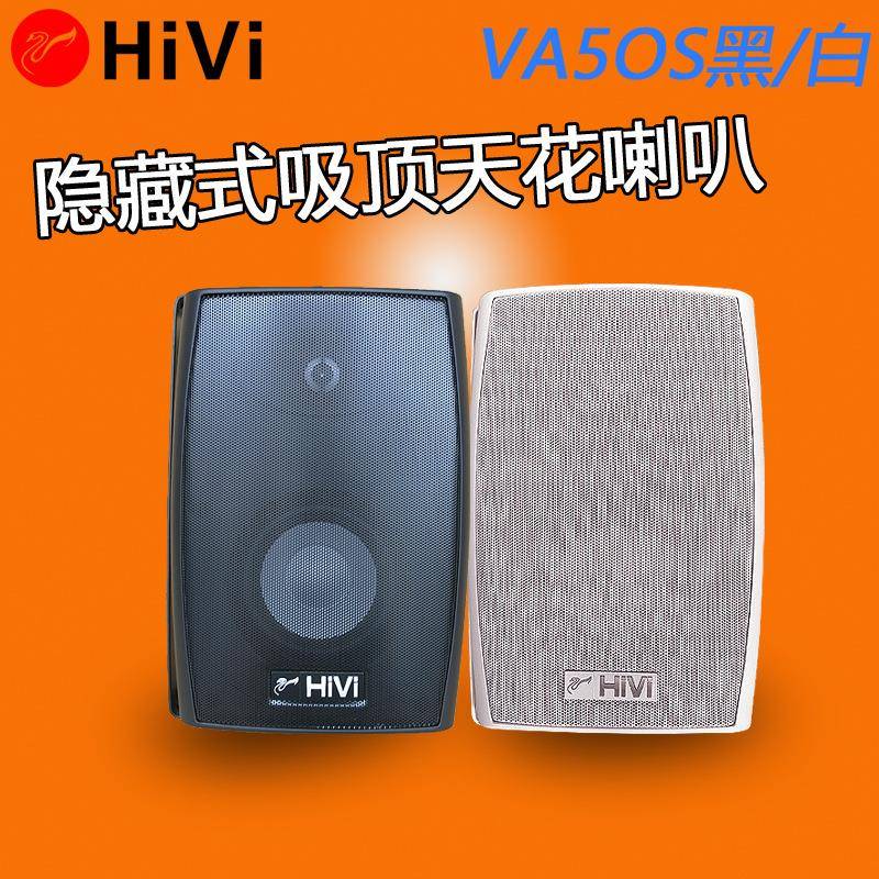 Hivi/惠威VA5-OS定阻定压壁挂音箱立体声喇叭广播会议餐厅背景