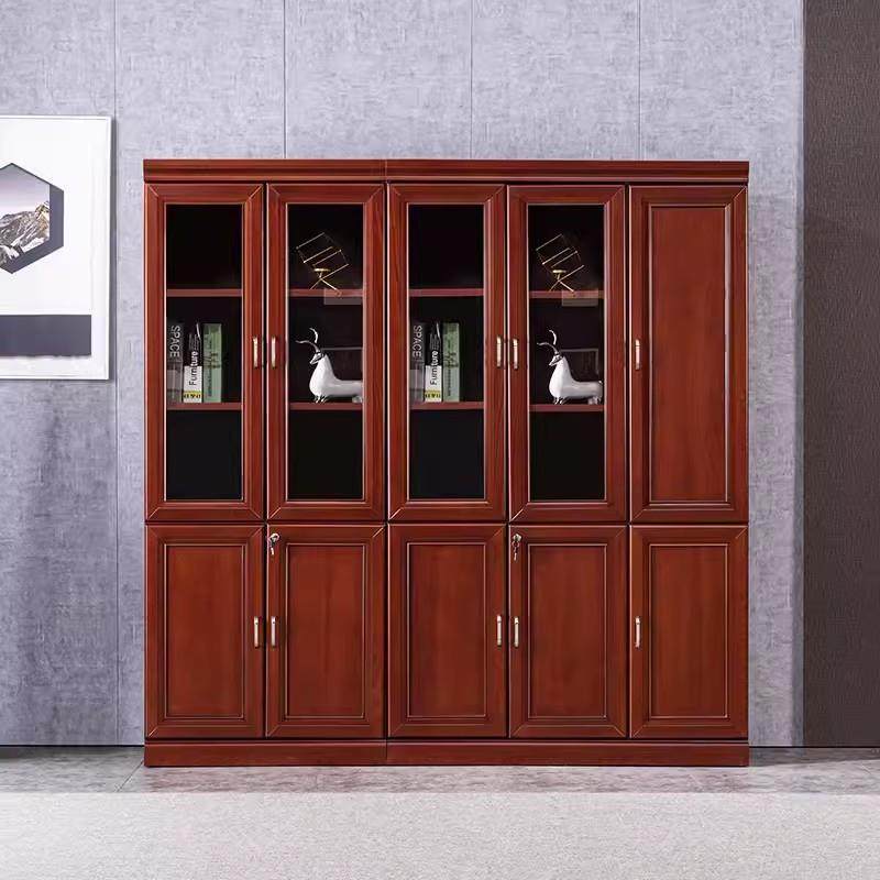 办公实木油漆书柜木质文件柜烤漆木皮书柜落地柜档案柜玻璃资料柜,农用物资,其他肥料,淘宝优惠券,粉丝福利购,淘宝优惠卷