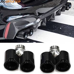 适用于宝马535i535D640iF10F11升级G30G31M5四出排气管尾喉尾嘴