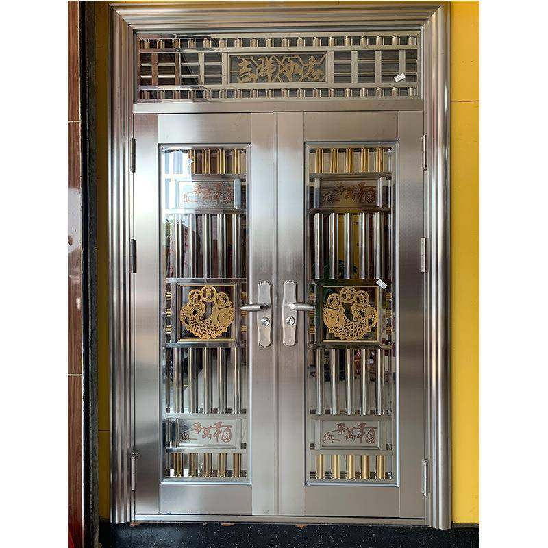 直销不锈钢双开进户门防盗大门砂板不锈钢自建房不锈钢入户门,农用物资,其他肥料,淘宝优惠券,粉丝福利购,淘宝优惠卷