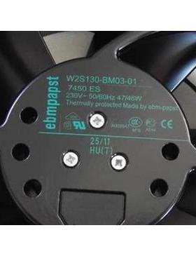 W2S130-BM03-01耐高温7450ES轴流风机