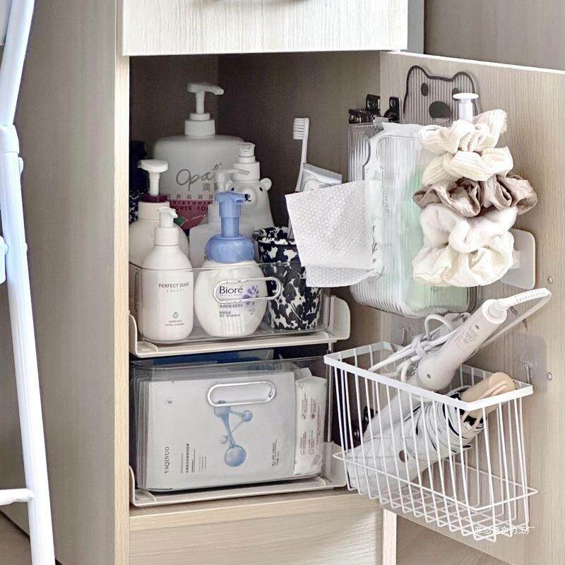 学生宿舍主机柜分层改造收纳柜子分层架收纳柜置物架空间利用