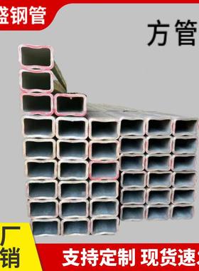 无方管大口径厚壁方矩管黑方管筑2000*20893缝建幕墙用矩形管方管
