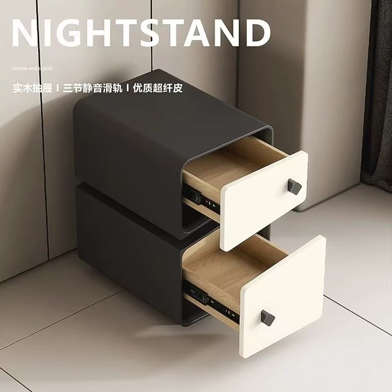 小型床头柜实木简约现代轻奢迷你床边柜H超窄极窄窄款小尺寸30公