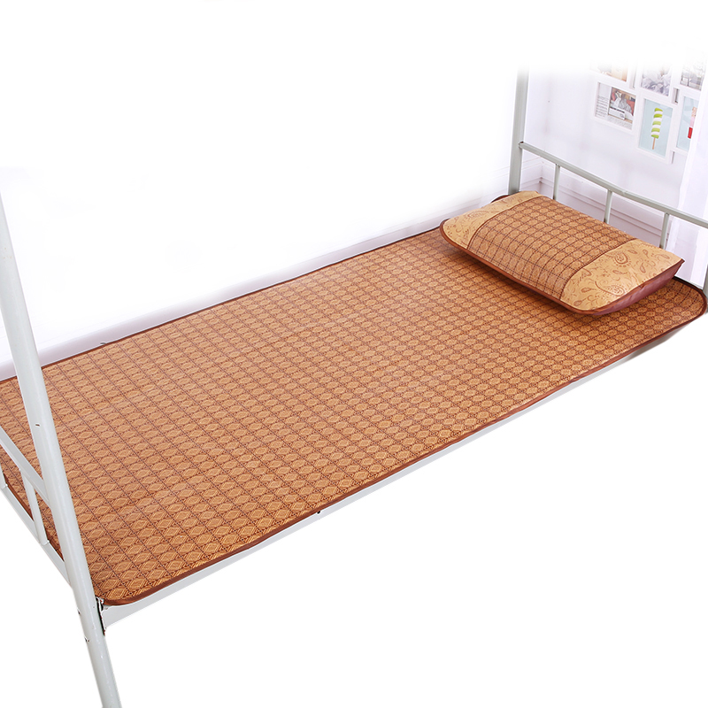 学生宿舍凉席单人床90cm上下铺竹席子80宽冰丝草席0.8m0.9Ym1米1.