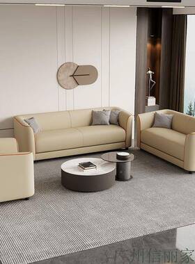 沙发小猫户型人客厅简易出皮租房服装休息区接待区抓双三91564人