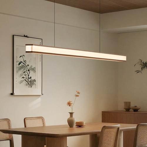 2029365宋代美学餐厅上方新一字吊中古灯风式饭中厅中国风家用吊