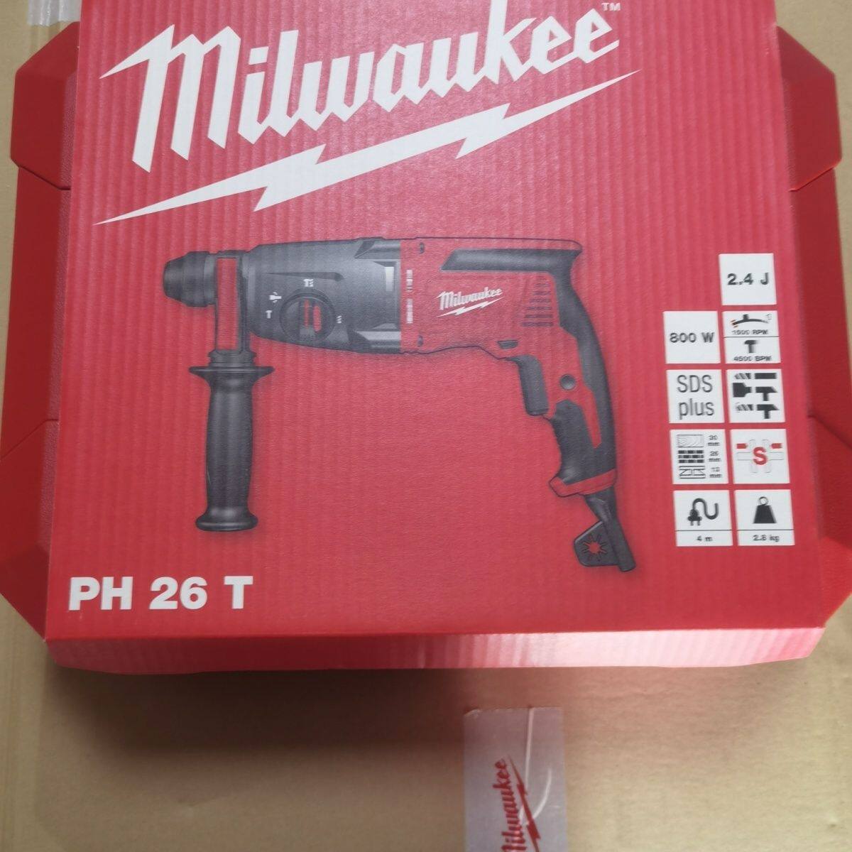 Milwaukee米沃奇美国美沃奇PH26多功能轻型电锤