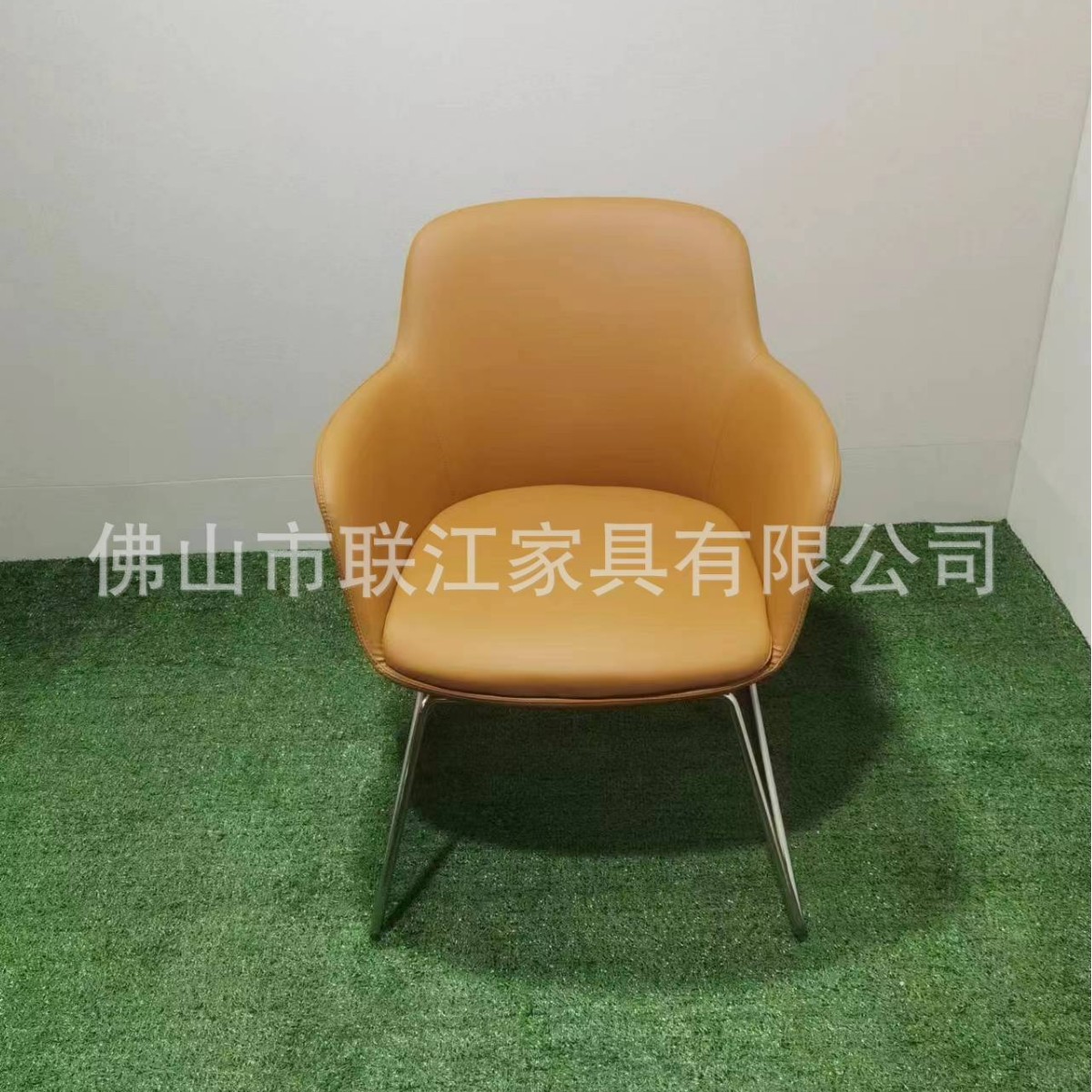 设计师意式极简洽谈椅办公椅培训椅轻奢电脑椅网红直播转椅会议室