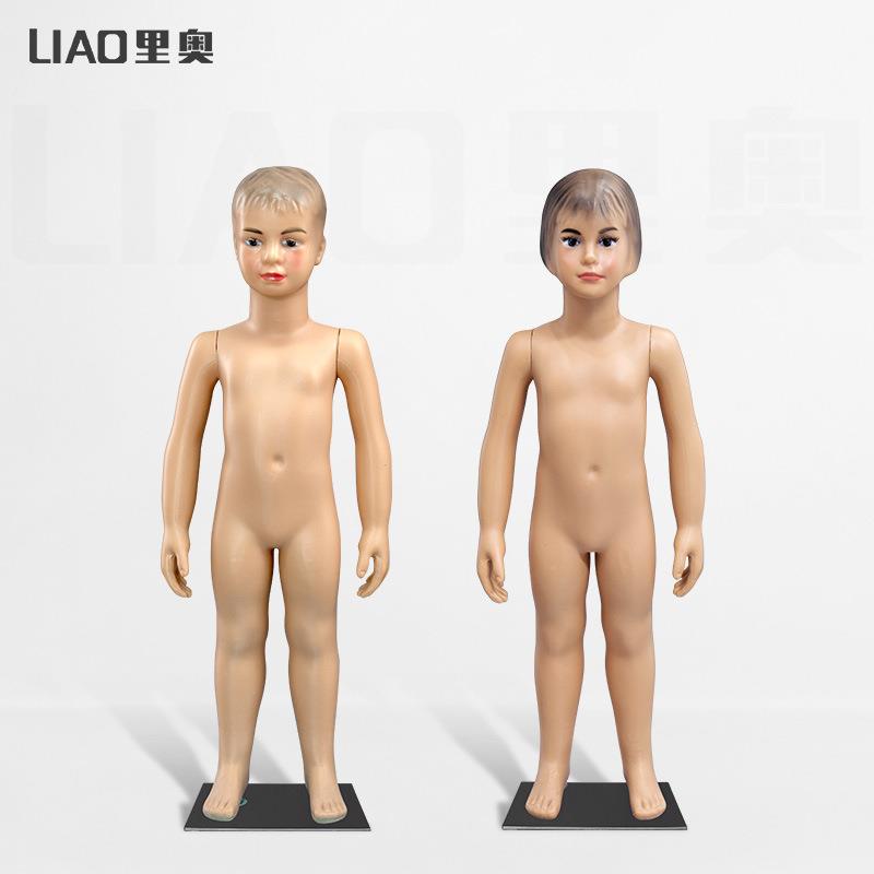 儿童模特服装店道具童装展示模特全身塑料化妆儿童男女小孩假人