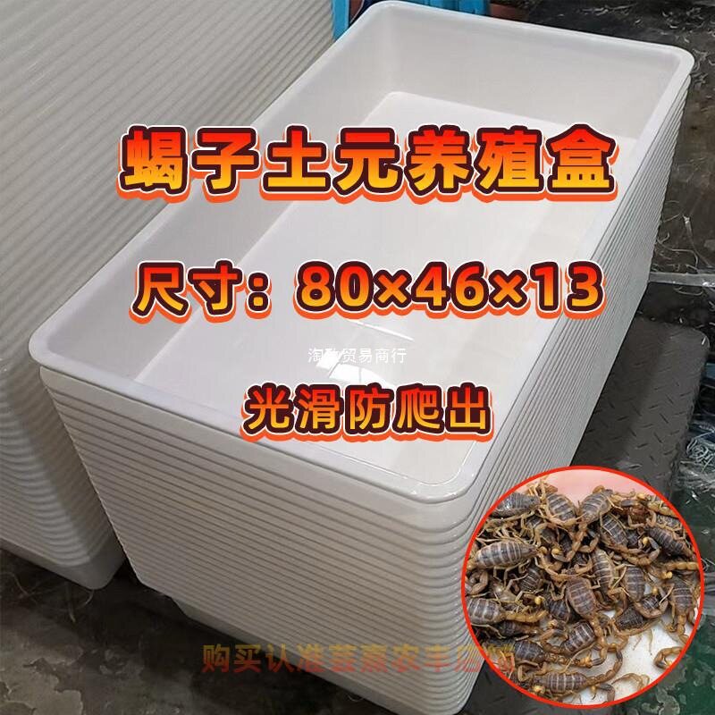 摔育肥耐盒蝎子饲养盒养殖厂家直销单体加厚光滑土元熟料