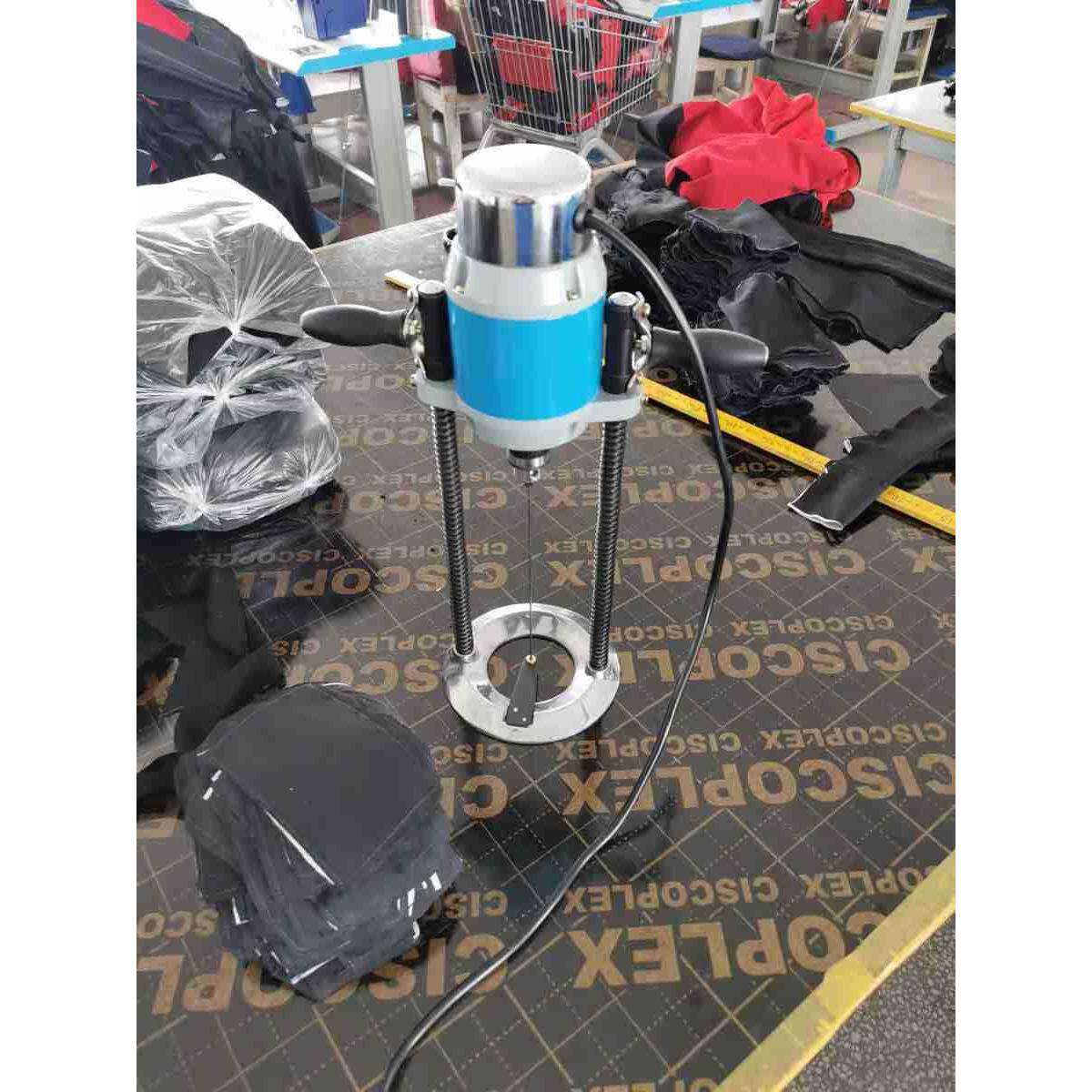 服装定位钻布机钻孔器定位电钻打孔器大洋牌8寸服装裁剪裁床钻