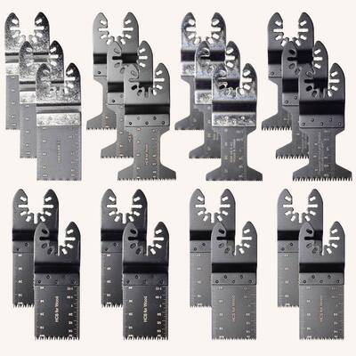 0pc混合万用宝锯片套用装木工2金属66256万宝摆动锯软片工具附件