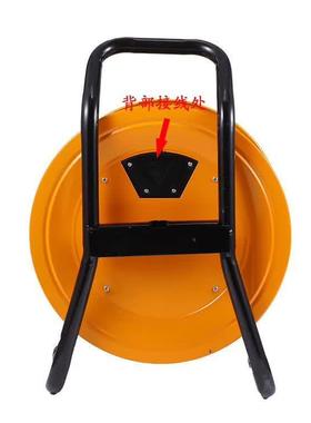 野豹移动电盘带线缆盘拖线盘DZL18-20收线盘2电0米30米5缆0米按可