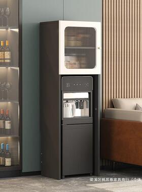 客厅具落地墙茶YAX吧机饮水机上置厨物架房餐边柜杯茶靠壶收纳柜