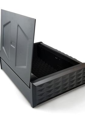 保险柜家用型米JMU便携车小载手枪盒指纹密你码钥式匙全钢防盗保