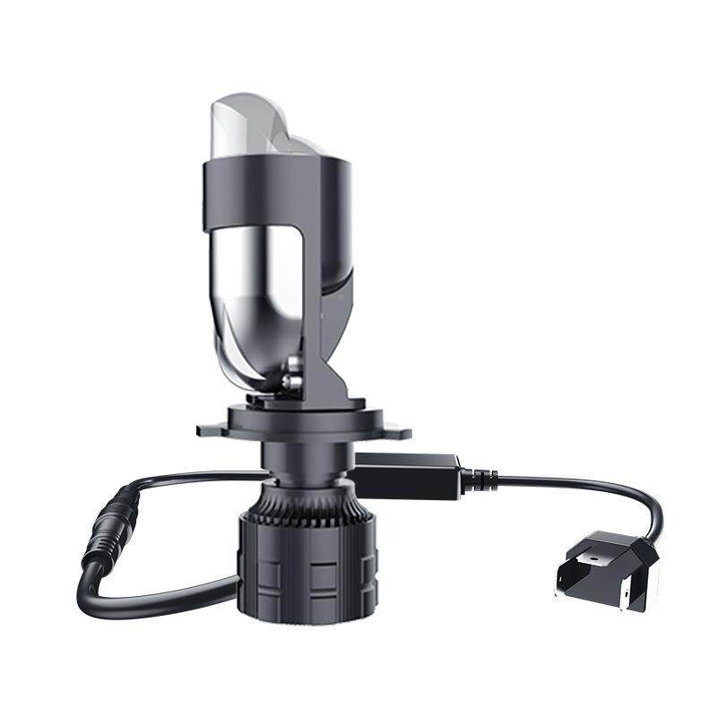 双光透双光透镜镜灯大功率超亮矩阵聚透光带切线鱼眼H大4汽车改装