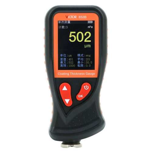 胜利仪器VC852B复合型涂层测厚仪一体式漆膜仪汽车漆面厚度检测