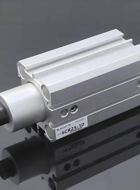 源厂家当天直发回下压夹紧气缸sSCR12/16cr转2-10头可带横臂法兰