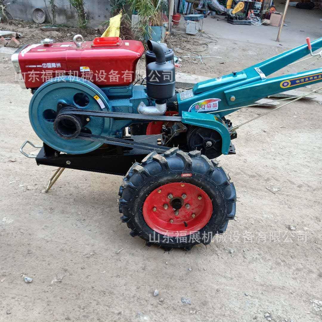 缸多功能1单2马力稻手扶拖拉打机水田自走式手扶拖拉FZ-1651机田