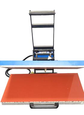 动高压压烫画机大幅面平服装抱枕手升板华热转印机印花设备92360