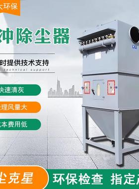 脉冲工袋除布尘器设备大率环功保耐高温OGD锅炉业木工中央粉尘收