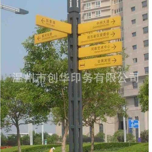 小区导向牌，方向指示牌，园林标识牌，景区标牌，小区标识标牌