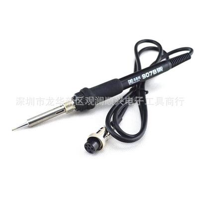 深圳白光恒温烙铁焊台SBK936B原装手柄SBK907B陶瓷插拔芯6孔插口