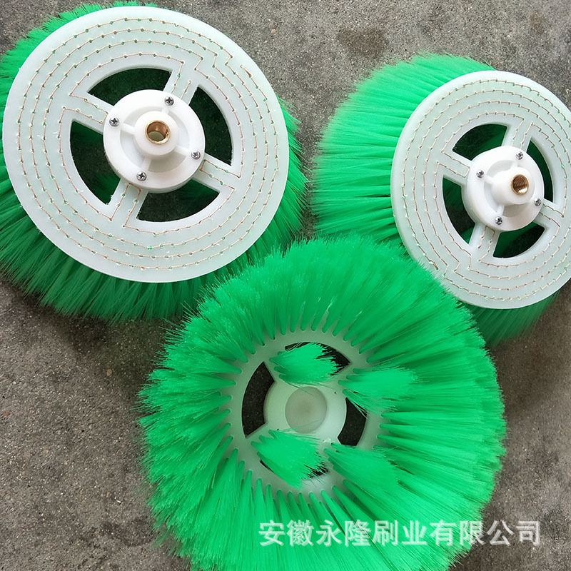 厂家直供清洁清扫除尘打磨墙体尼龙丝圆盘刷角磨机刷手磨机刷批发
