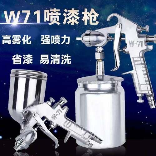 F75喷漆枪油W71漆喷壶W77气动乳胶漆涂料喷枪pQ-2PQ-1量大从优