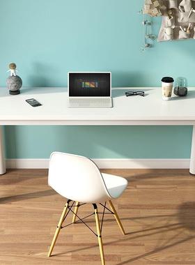 简易双人电脑办公桌长条窄桌学习桌写字台学生家用书桌梳妆台一体