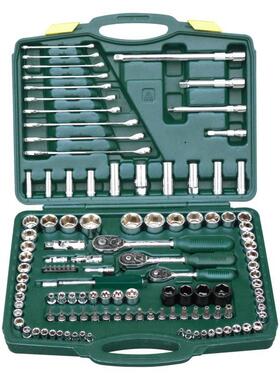 胜达工具120件套筒工具套装机修汽修套筒扳手五金组套