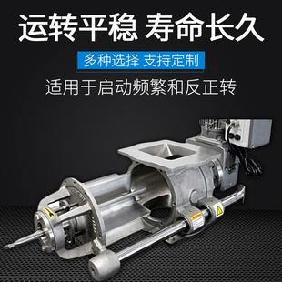 304不锈钢拉杆式关风机可拆卸清洗型可配斜齿轮减速机DN150/2L