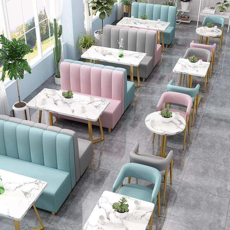 餐厅桌椅组合网红奶茶咖啡汉堡店沙发火锅料理店餐饮实木双人卡座,3C数码配件,其它配件,淘宝优惠券,粉丝福利购,淘宝优惠卷