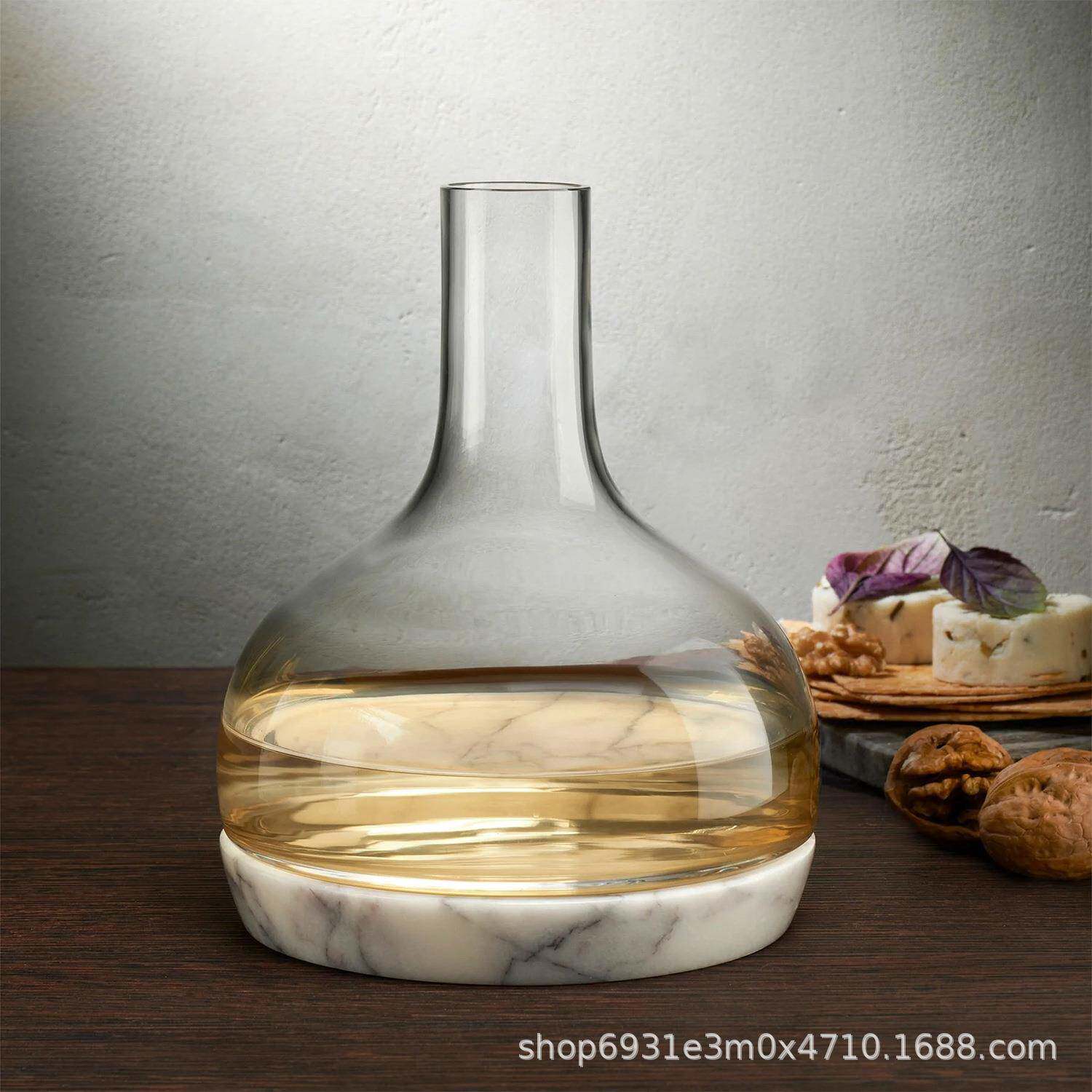 Nude努德进口酒樽水晶玻璃酒具分酒壶手工威士忌刻花酒瓶家用创意