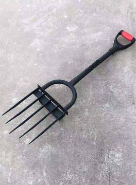 翻植地松土叉57302人工翻土开荒铲子园艺种深林翻器农用家用工具