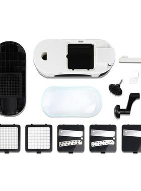 多功AK-8002能二沙合菜一切菜器按式切器水果蔬菜拉切菜器压橙色