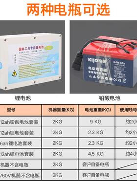 无刷充电式电动割草机背园机林打草IIX割灌机用农用负果家园除草